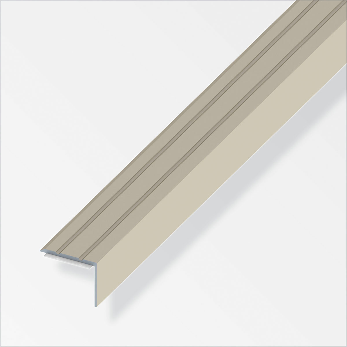 Alfer Winkel-Abschlussprofil 8 mm 1m titan