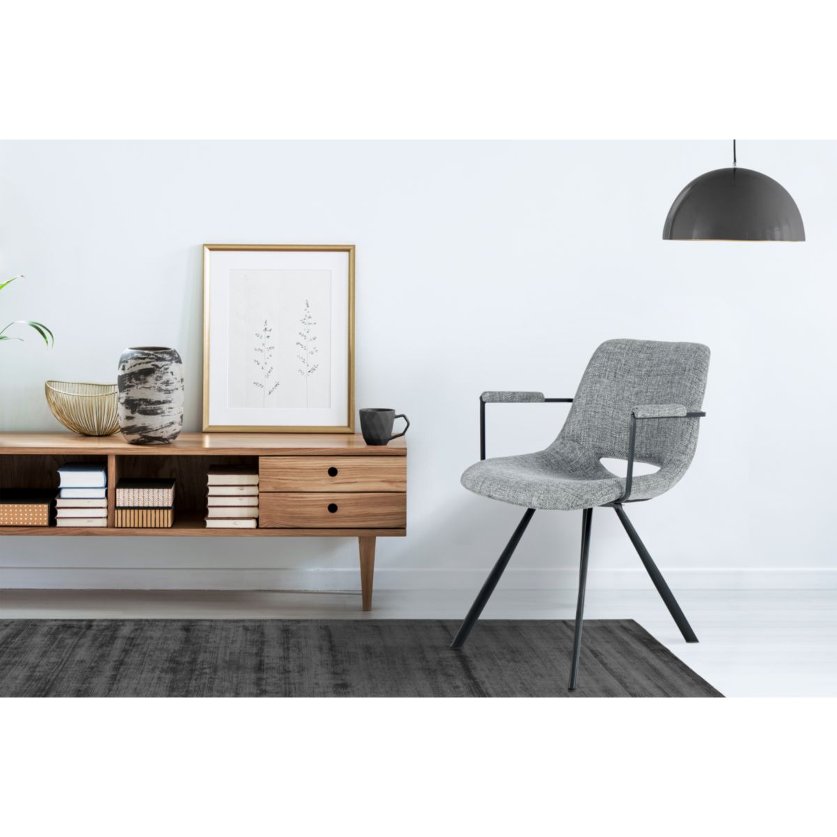 Stuhl Josephine 625 2er-Set grau Bild 5