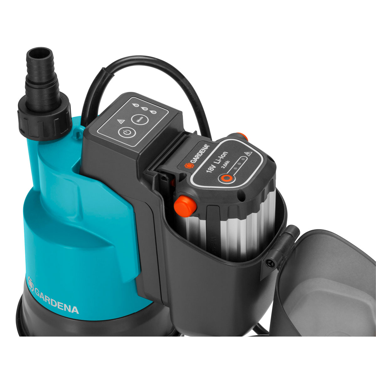 Gardena Klarwasser-Tauchpumpe 2000/2 Li-18 ohne Akku Bild 2