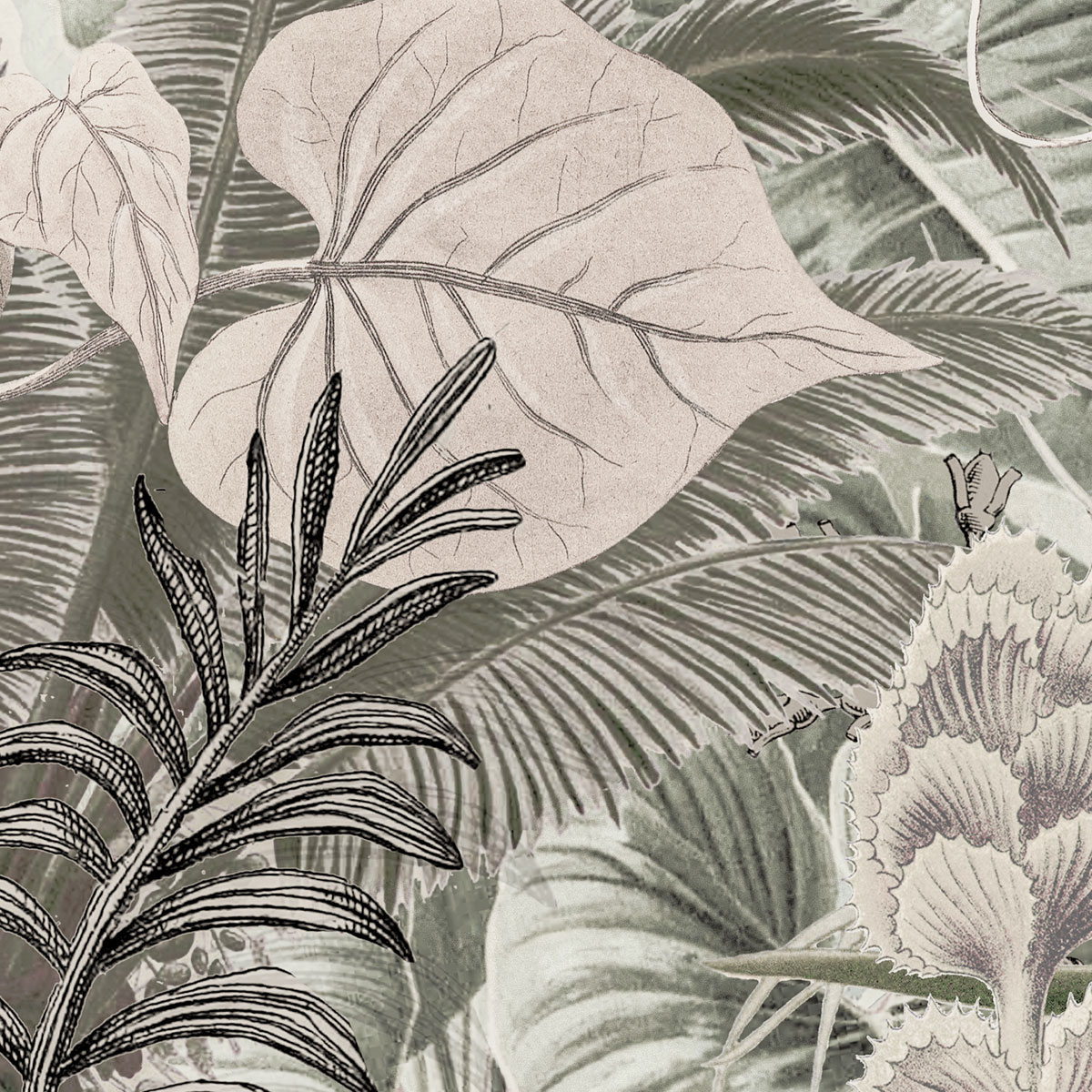 Komar  Vlies Fototapete Lac des Palmiers 200x250 cm Bild 3