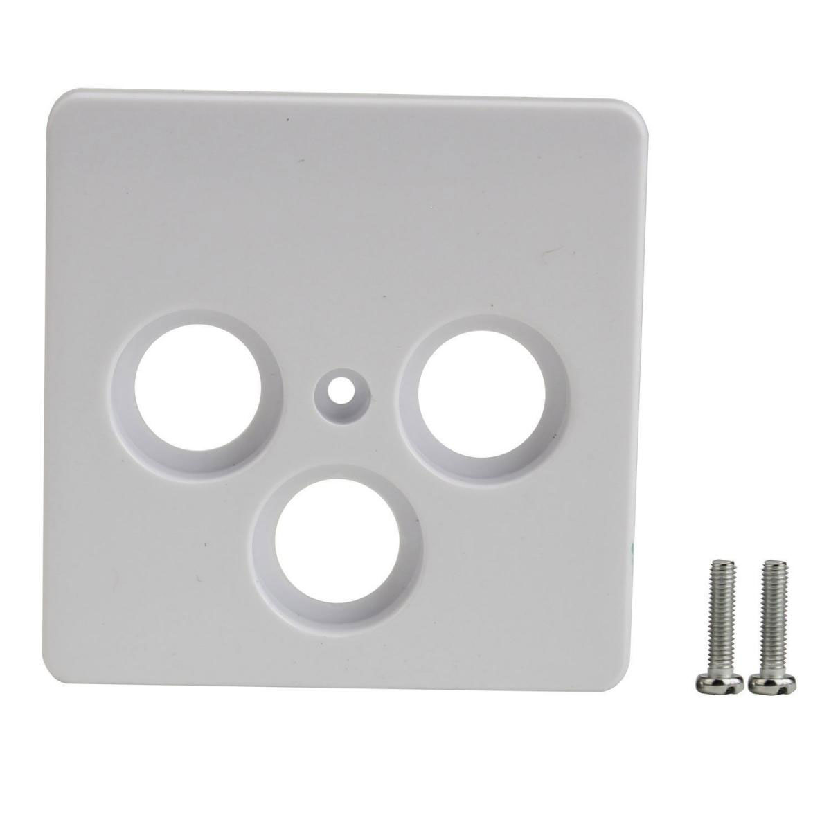 SAT/Antennenabdeckung Montreal ultraweiß Serie 502