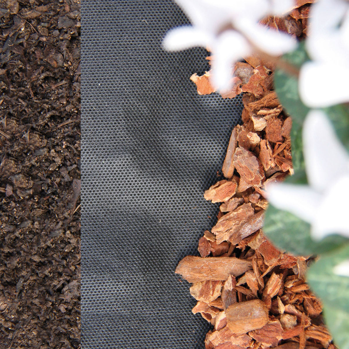 Gartenbauvlies 0,9 x 10m schwarz Bild 1