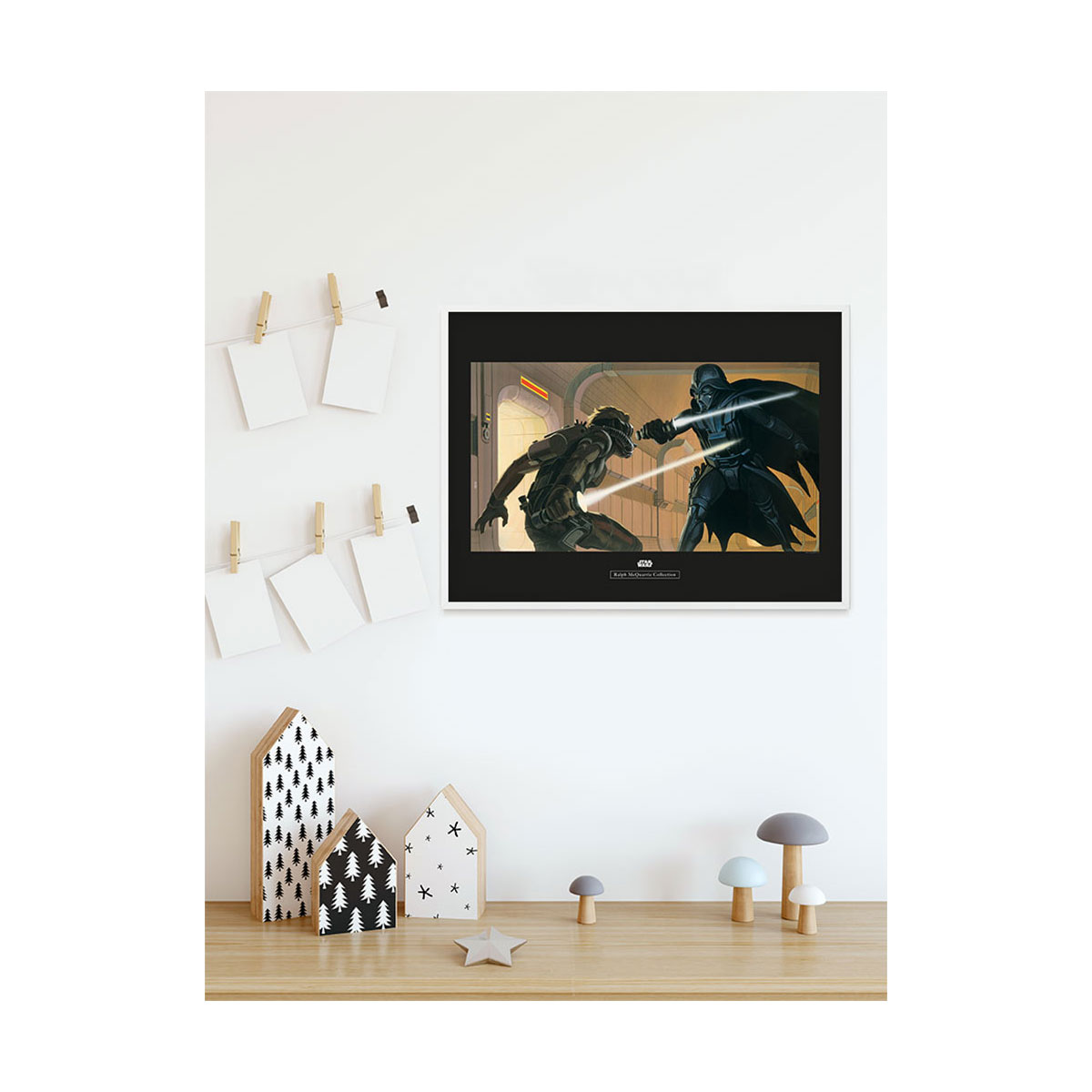 Komar  Wandbild Star Wars Classic Vader Luke Hallway 70x50 cm Bild 5