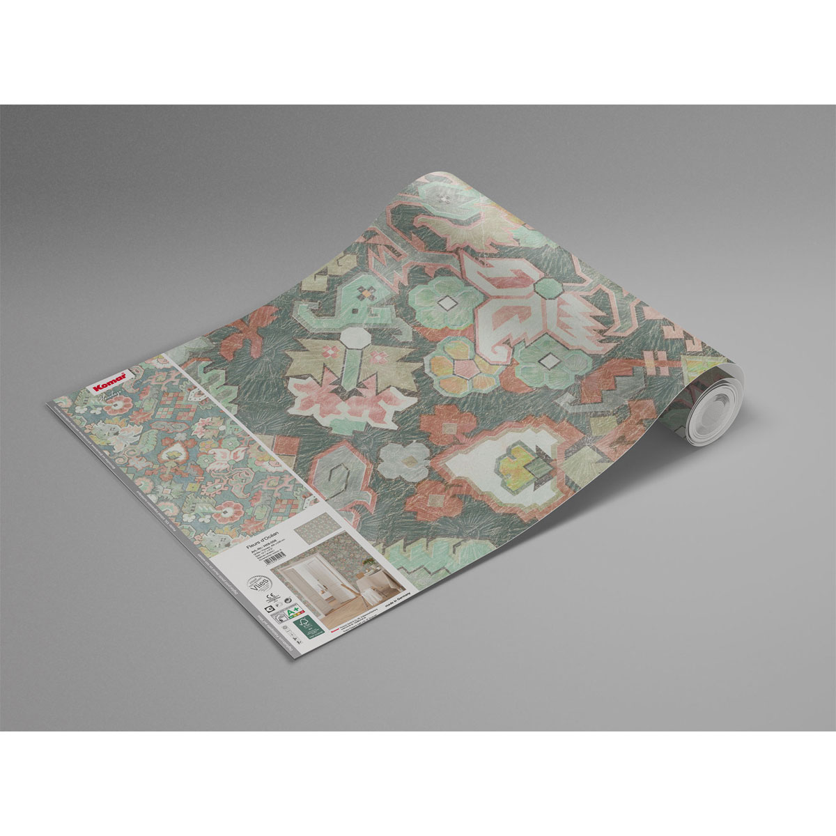 Komar  Vlies Fototapete Fleurs d'Océan 400x280 cm Bild 4