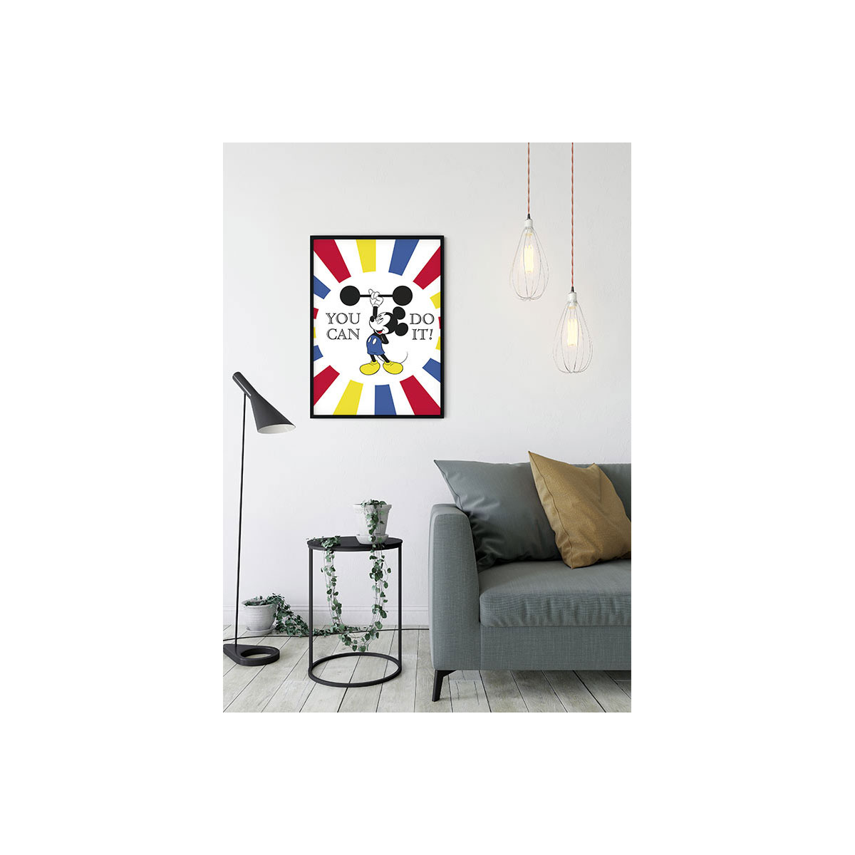 Komar  Wandbild Mickey Mouse Do it 40x50 cm Bild 5