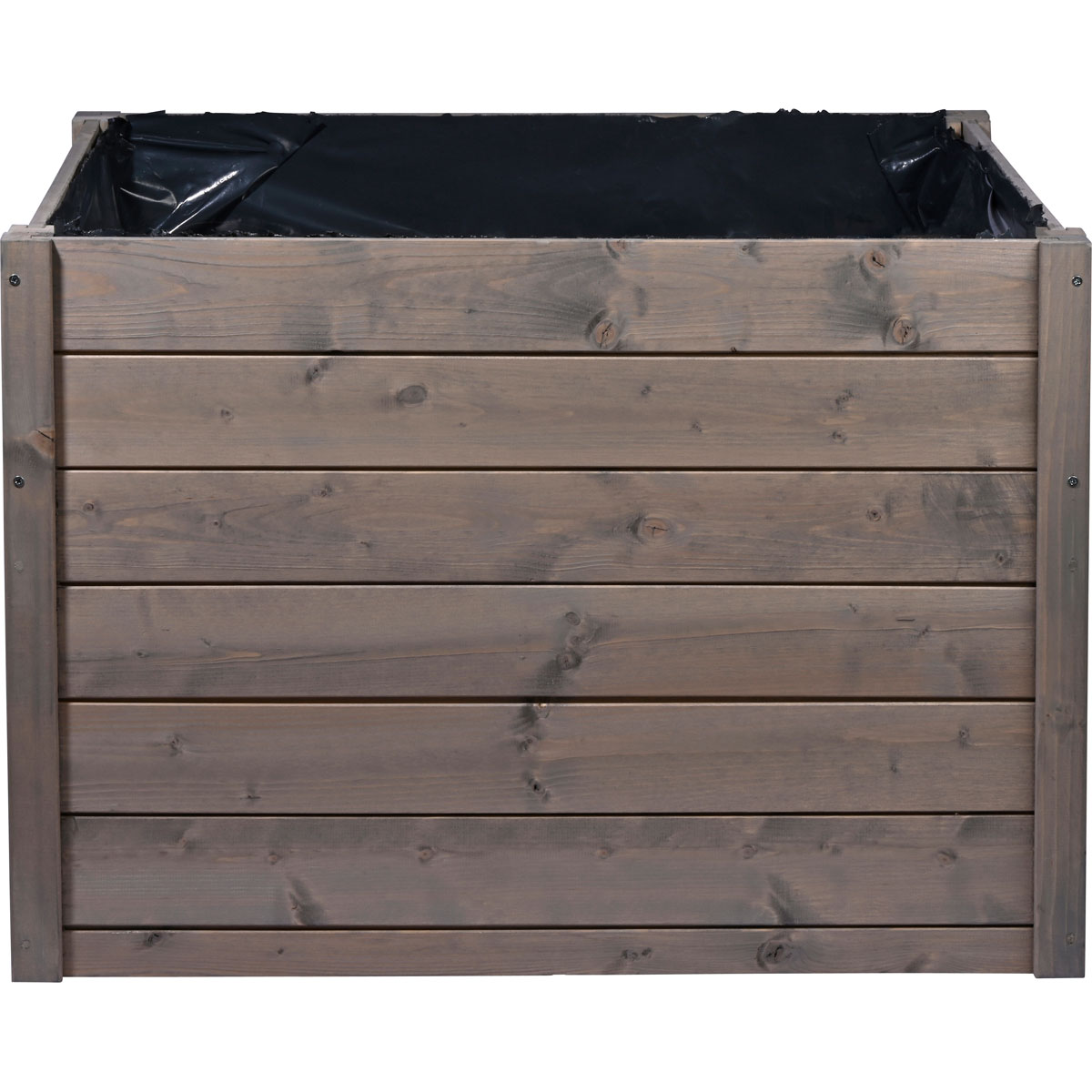 dobar Mährobotergarage mit Pflanzkasten 56 x 73 x 79 cm grau Bild 3