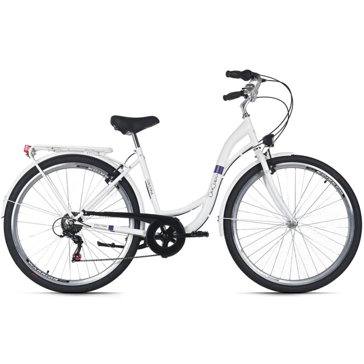 DaCapo Trekkingrad Damen 28'' Ravenna 6 Weiß  6 Gänge RH 48 cm