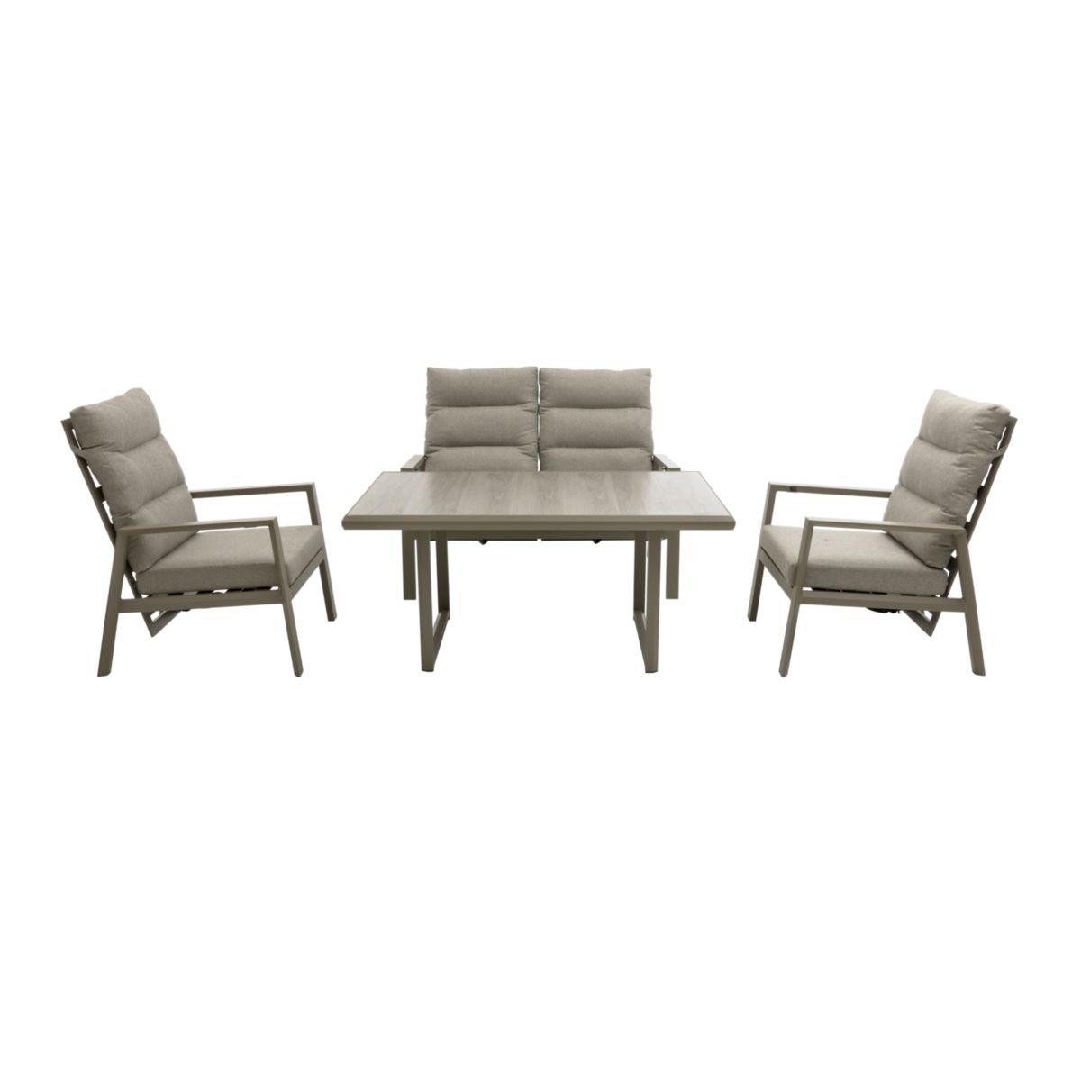 Haveson Lounge-Set Lanzarote 4-teilig
