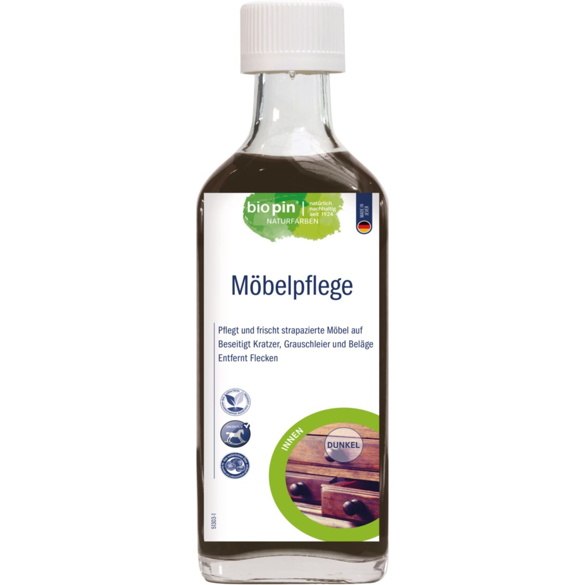Biopin Möbel-Pflege Dunkel 0,250 l