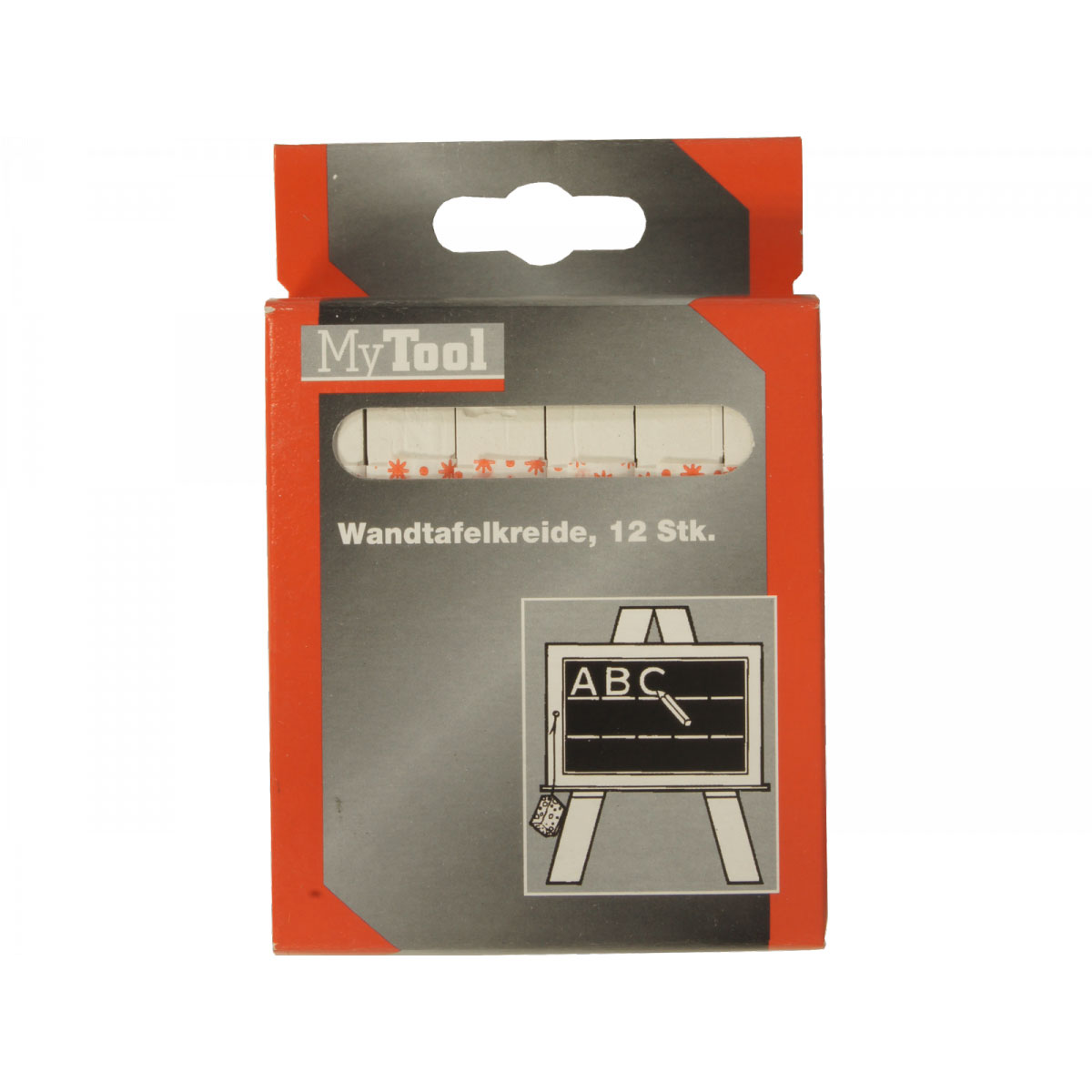 MyTool Wandtafelkreide weiss 12 Stück