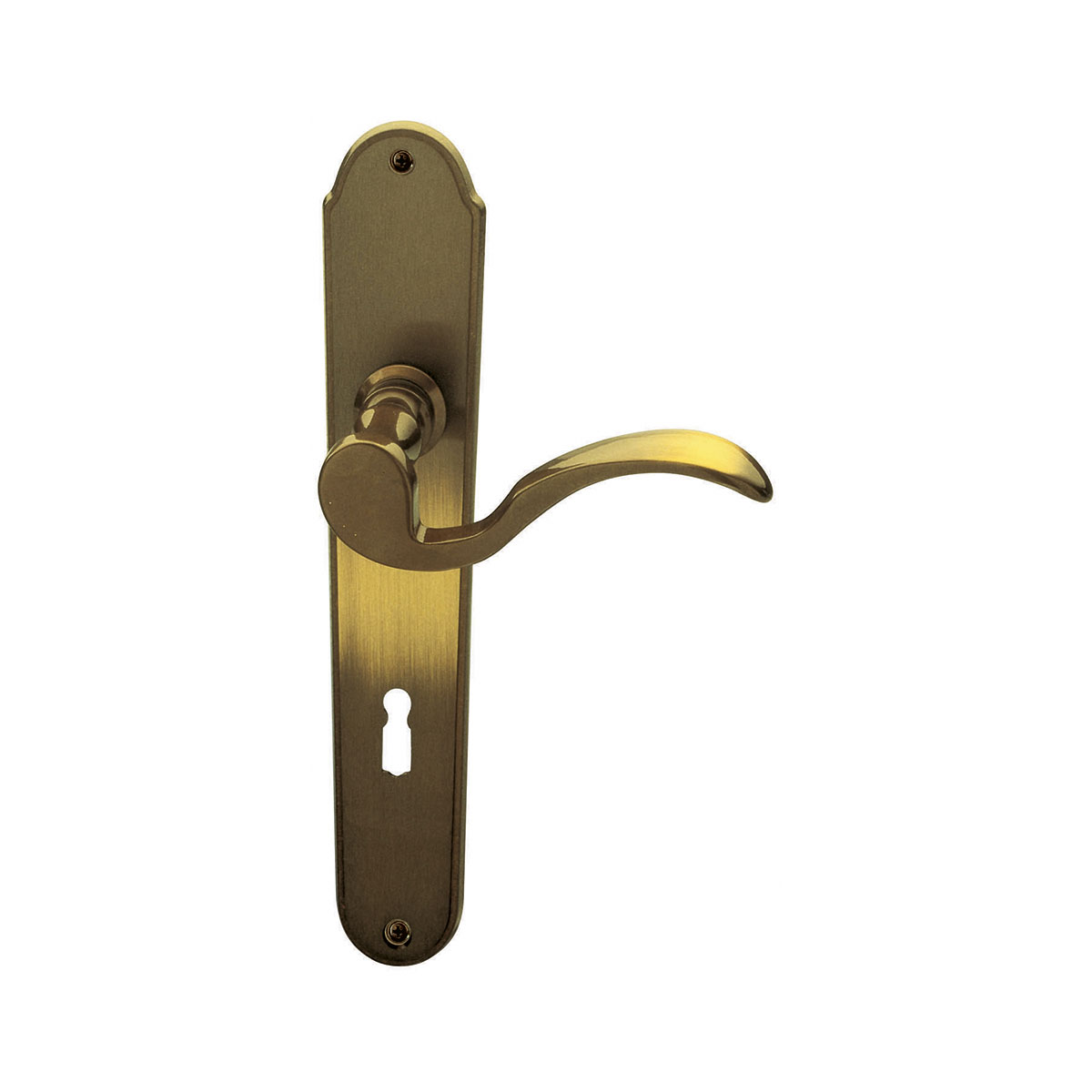 Alpertec Langschildgarnitur Panda-LS brüniert