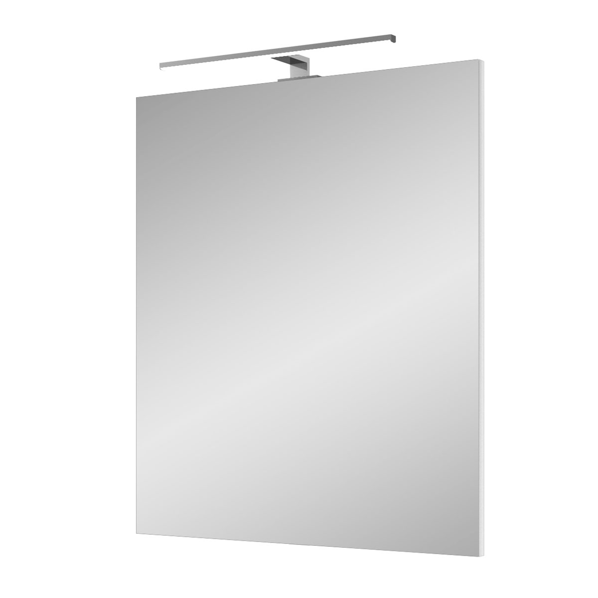 Pelipal LED-Funktionsspiegel inkl LED Aufsatzleuchte 60 x 70 x 3,2 cm Bild 1