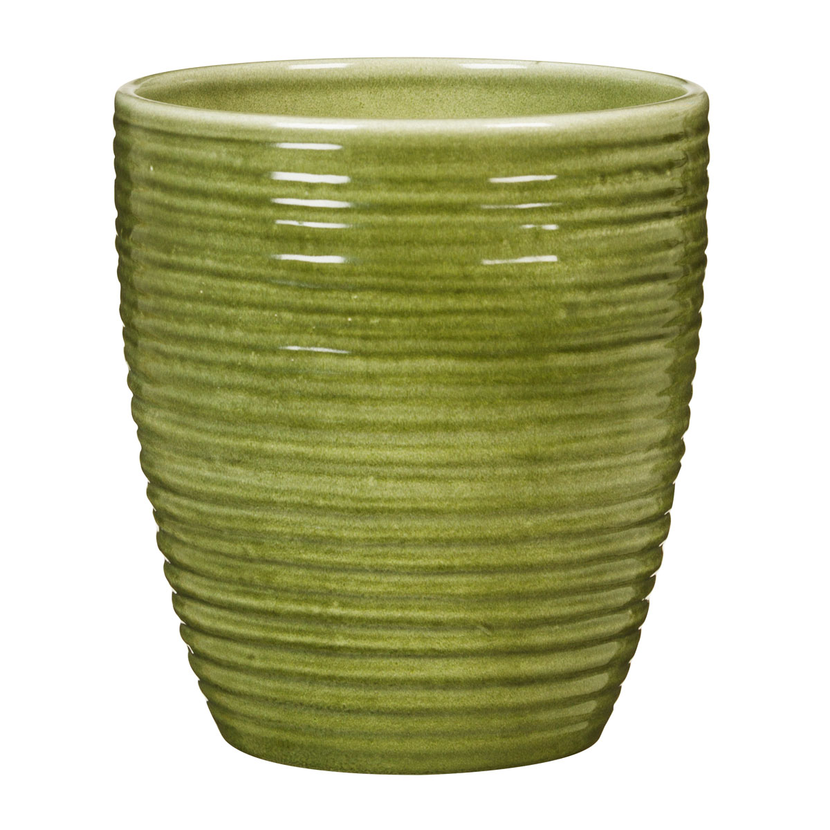 Orchideentopf olive 14 cm