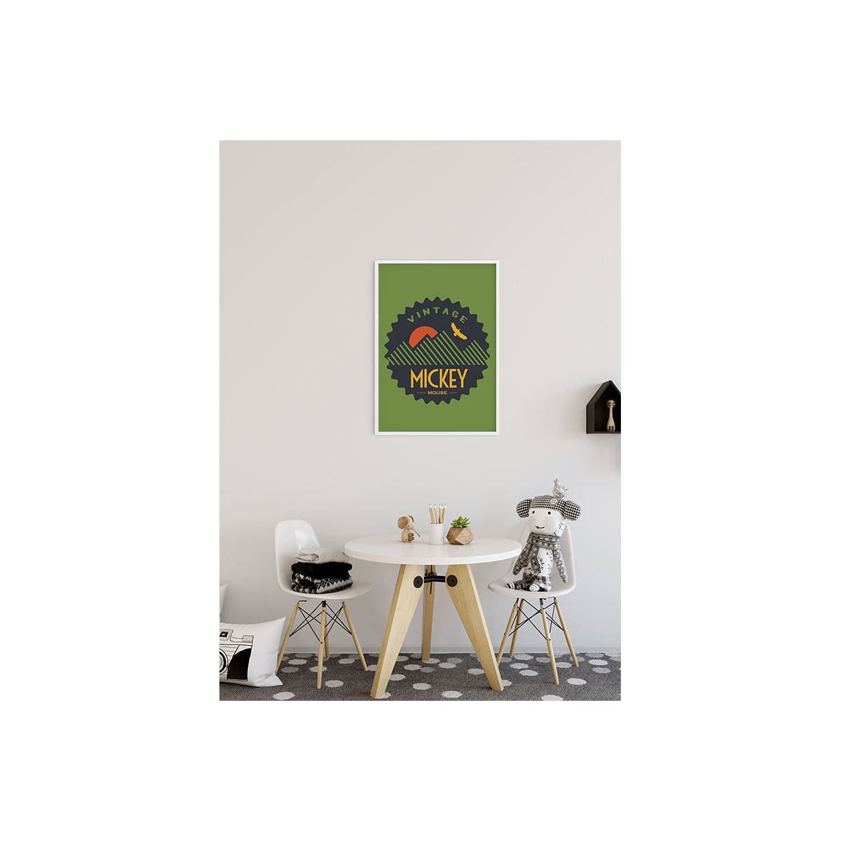 Komar  Wandbild Mickey Mouse Vintage 40x50 cm Bild 5