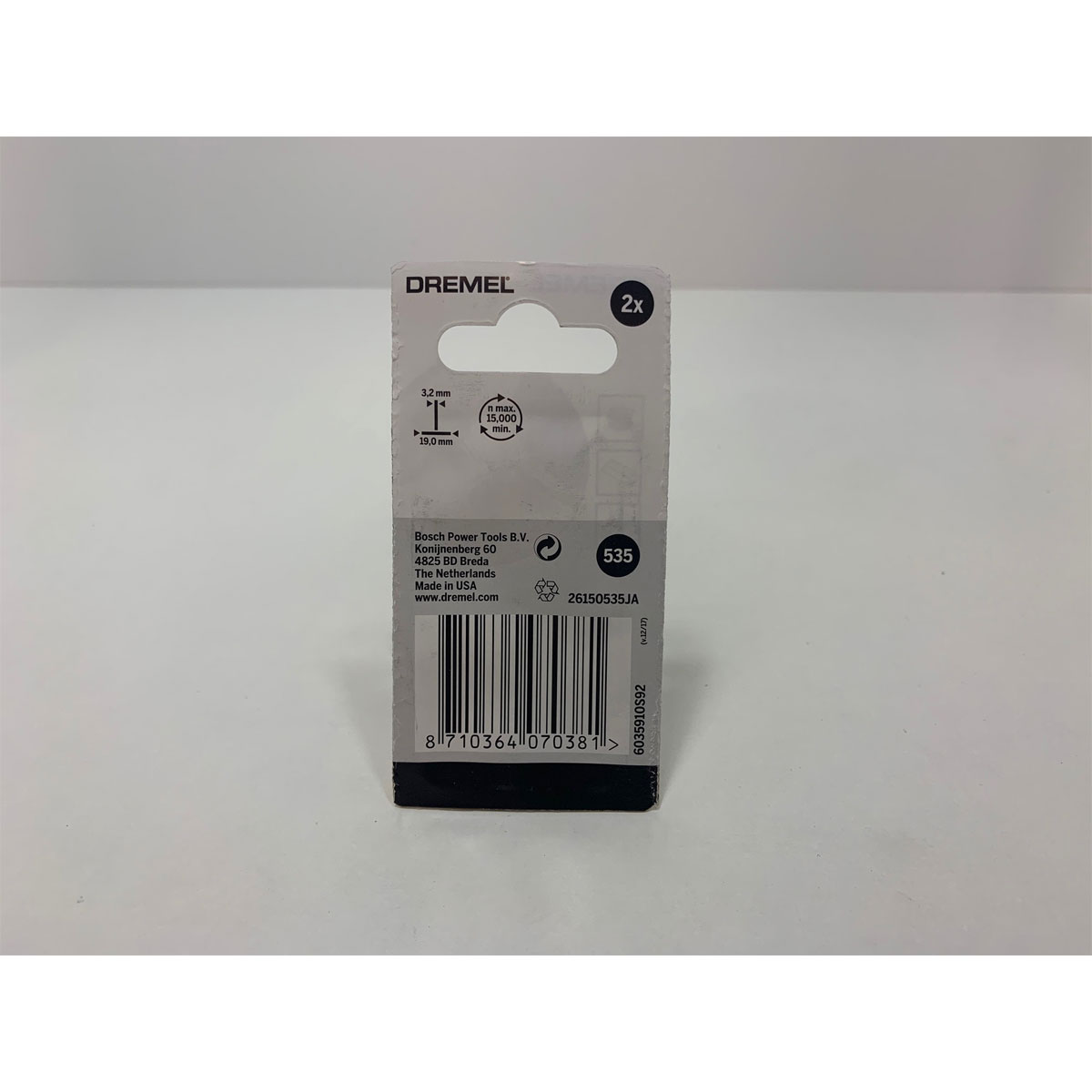 Dremel  Messingbürste Durchmesser 19 mm 2 Stück Bild 2