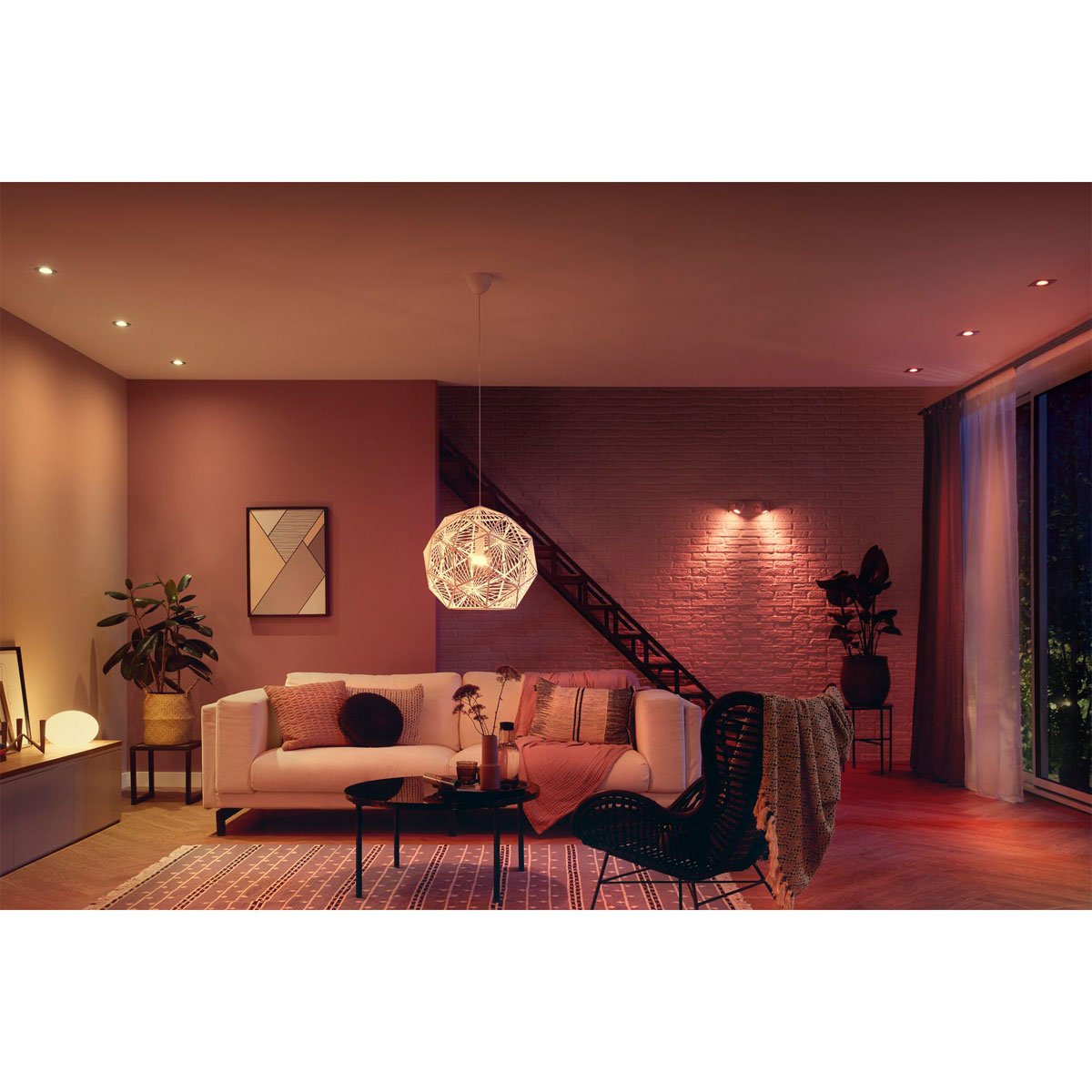 Philips Hue LED-Leuchtmittel-Set rund 10W 2-teilig Bild 6