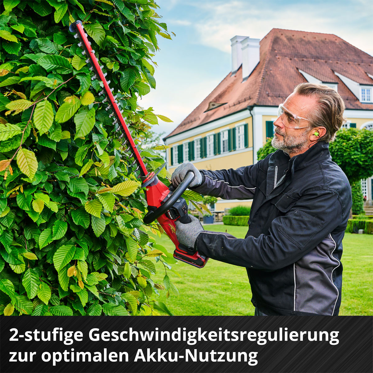 Einhell Akku-Heckenschere GP-CH 18/50 Li BL-Solo Bild 9