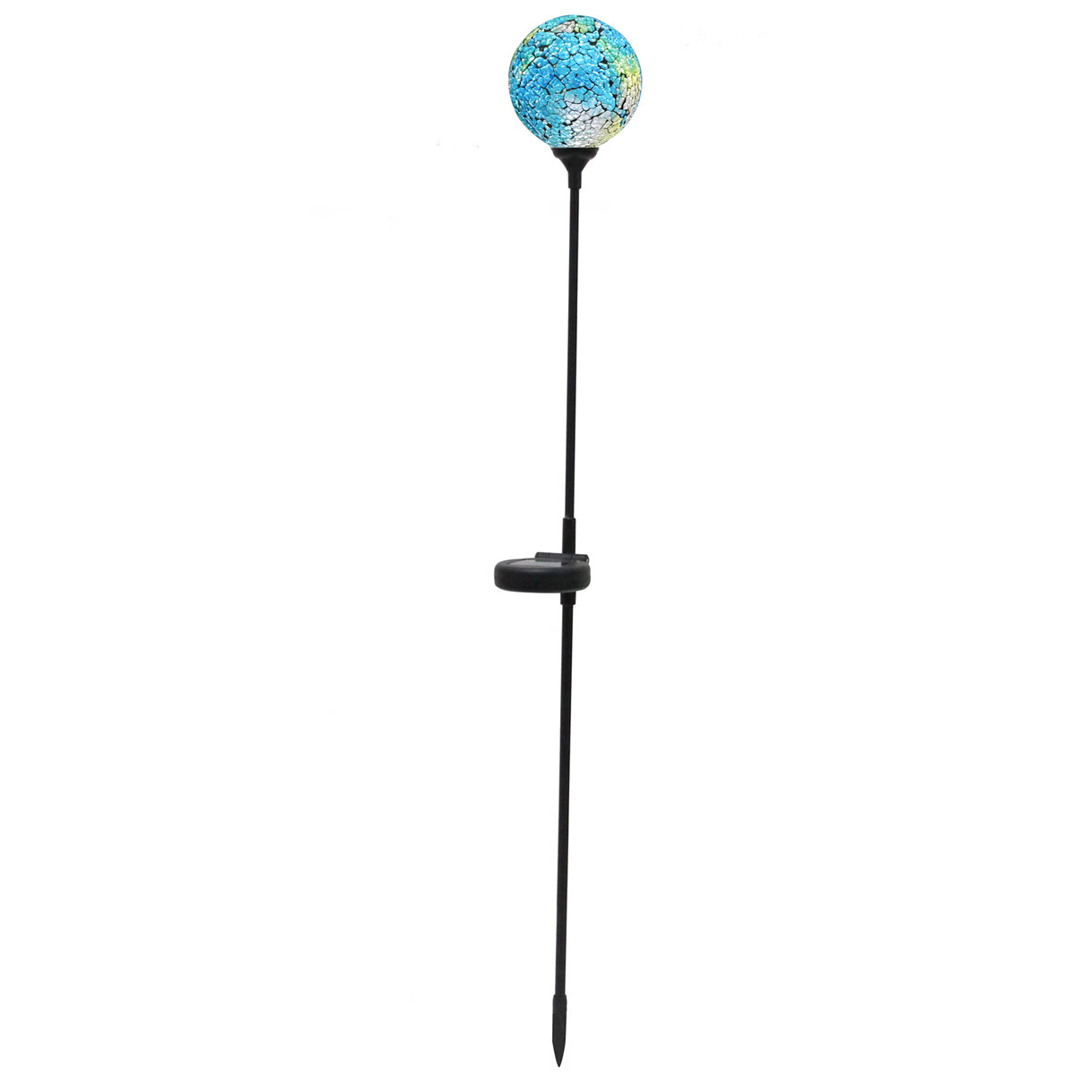 Flector Garten LED-Solar-Gartenstecker Mosaik blau Bild 1