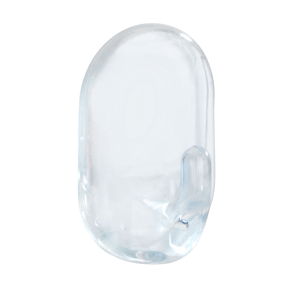 Wenko Oval-Haken transparent 3er Set