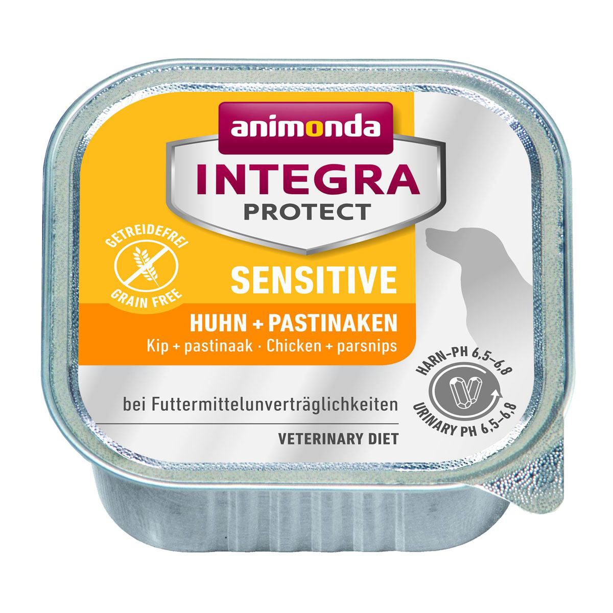 animonda integra Dog Sensitiv Huhn 150g Schale