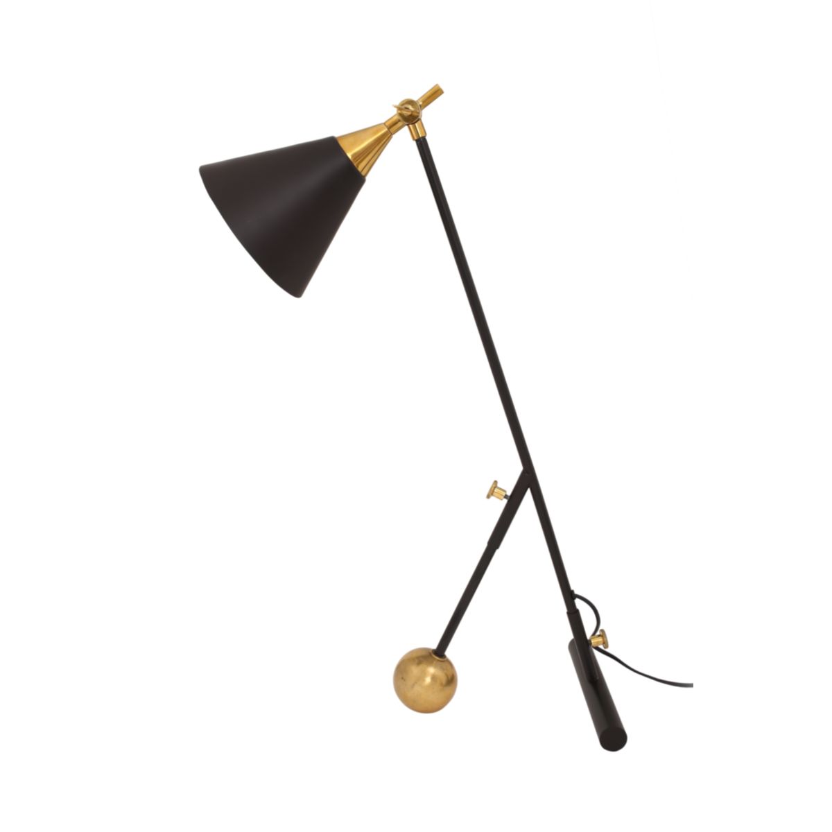 Tischlampe Celeste 225 schwarz gold Bild 2