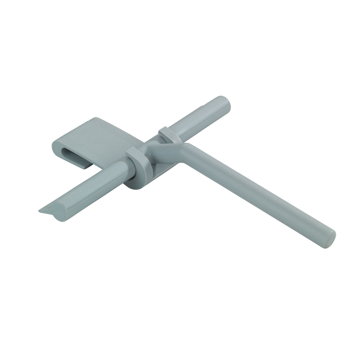 Wenko  Badezimmerwischer Silikon Mola Grau Bild 4