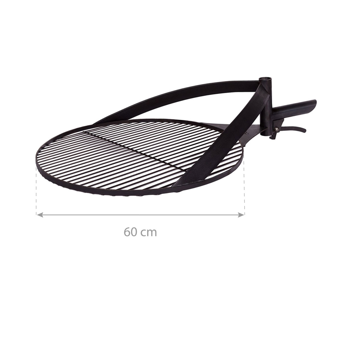 CookKing Grillrost 60 inkl. Griff Für Bandito & Montana x 60cm Schwarz Bild 3
