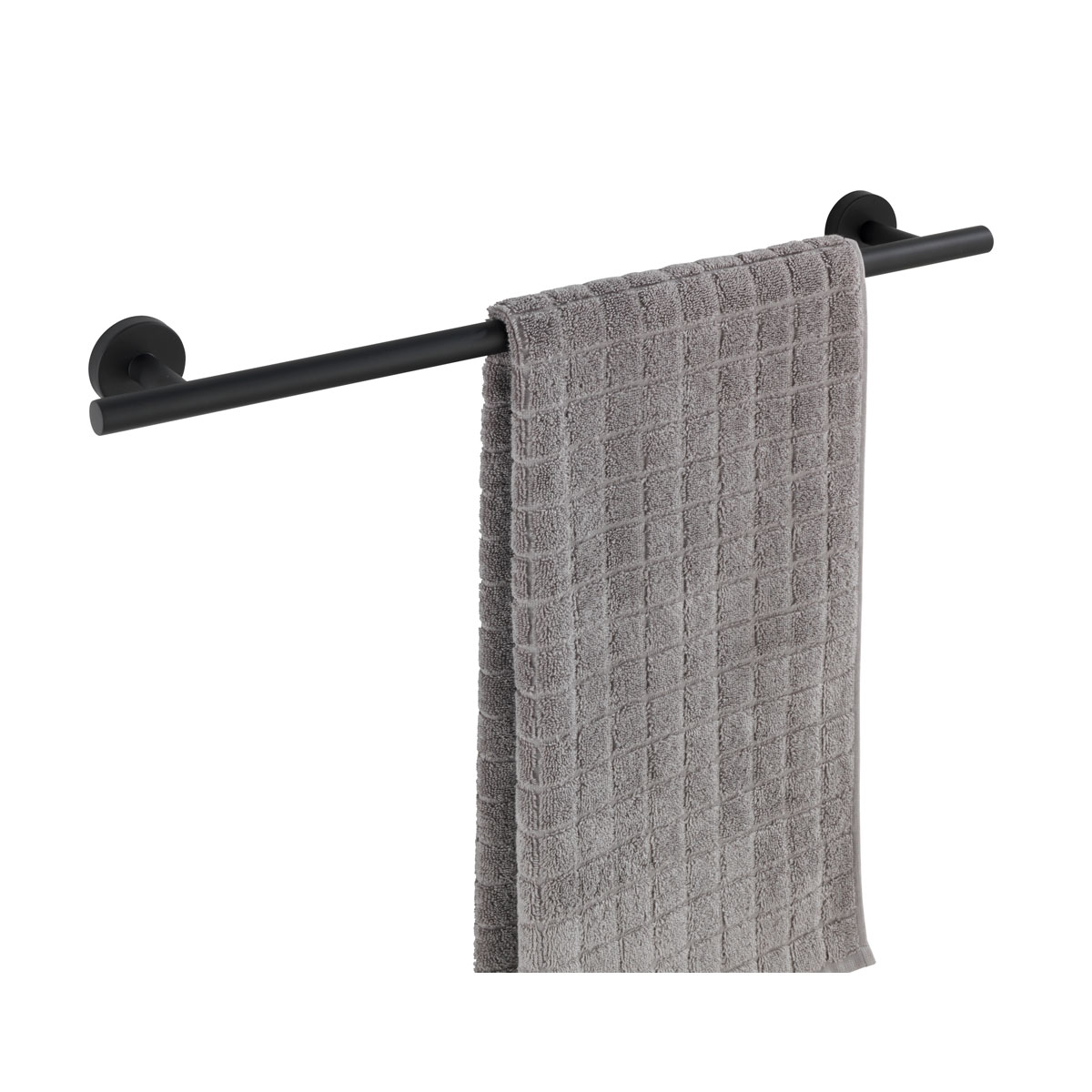Wenko Badetuchstange Uno Bosio schwarz Bild 4