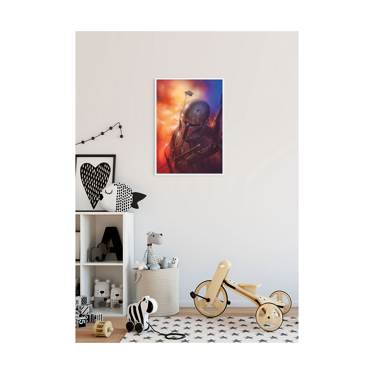 Komar  Wandbild Star Wars Classic Mandalorian 40x50 cm Bild 3