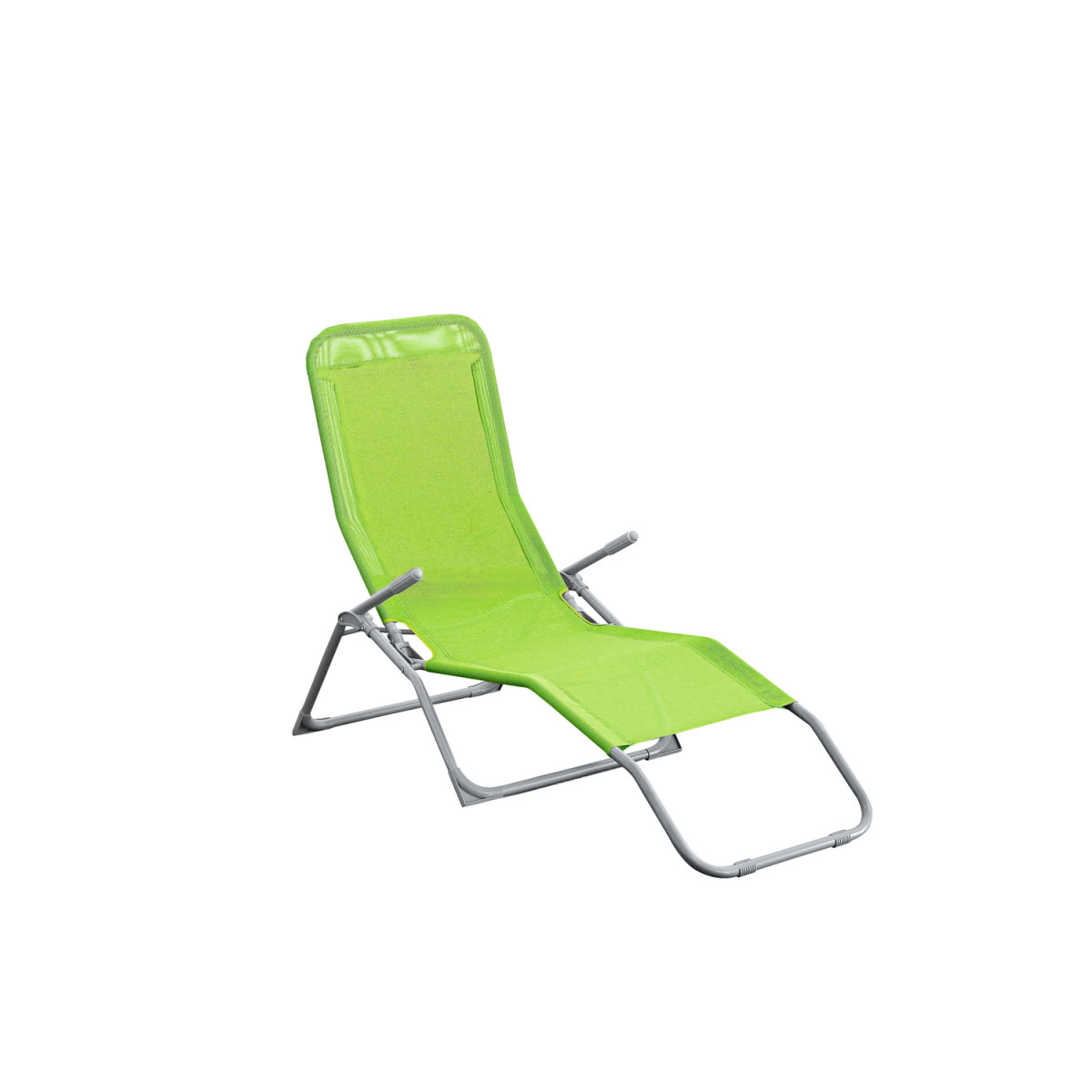 Haveson  Freizeitliege apfelgrün 140 x 60 x 95 cm
