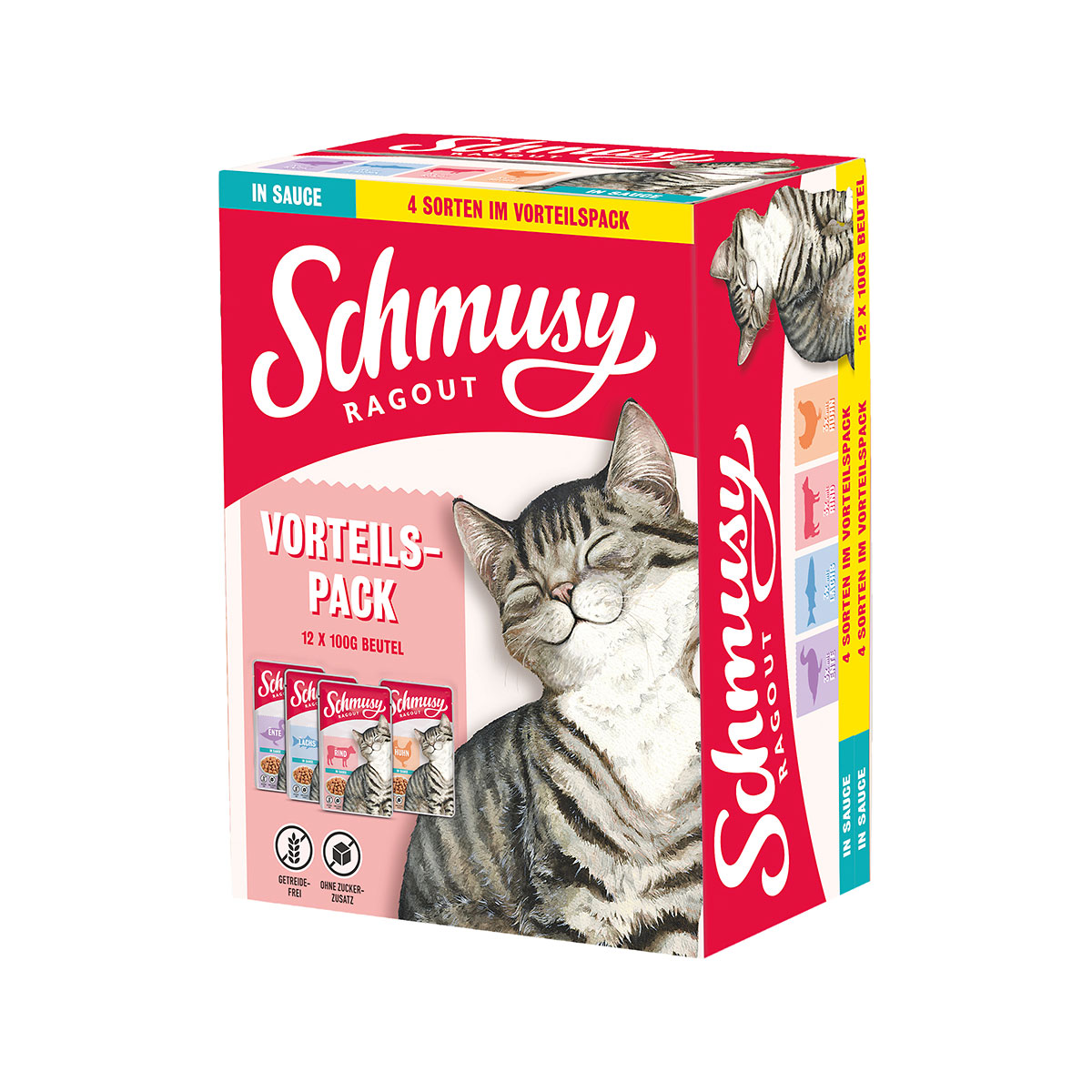 Schmusy Ragout in Sauce Vorteilspack 12 x 100g