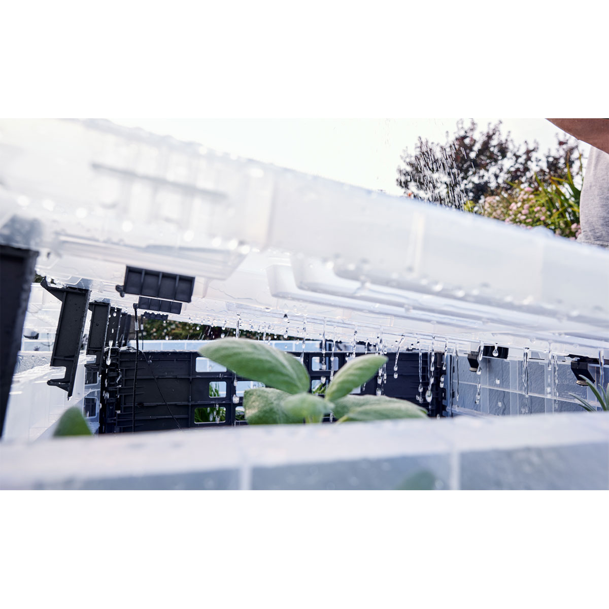 Garantia  Hochbeet Ergo Quadro TurboPlus L 80 Stone, inkl. FLORA Wassersparsystem Bild 6