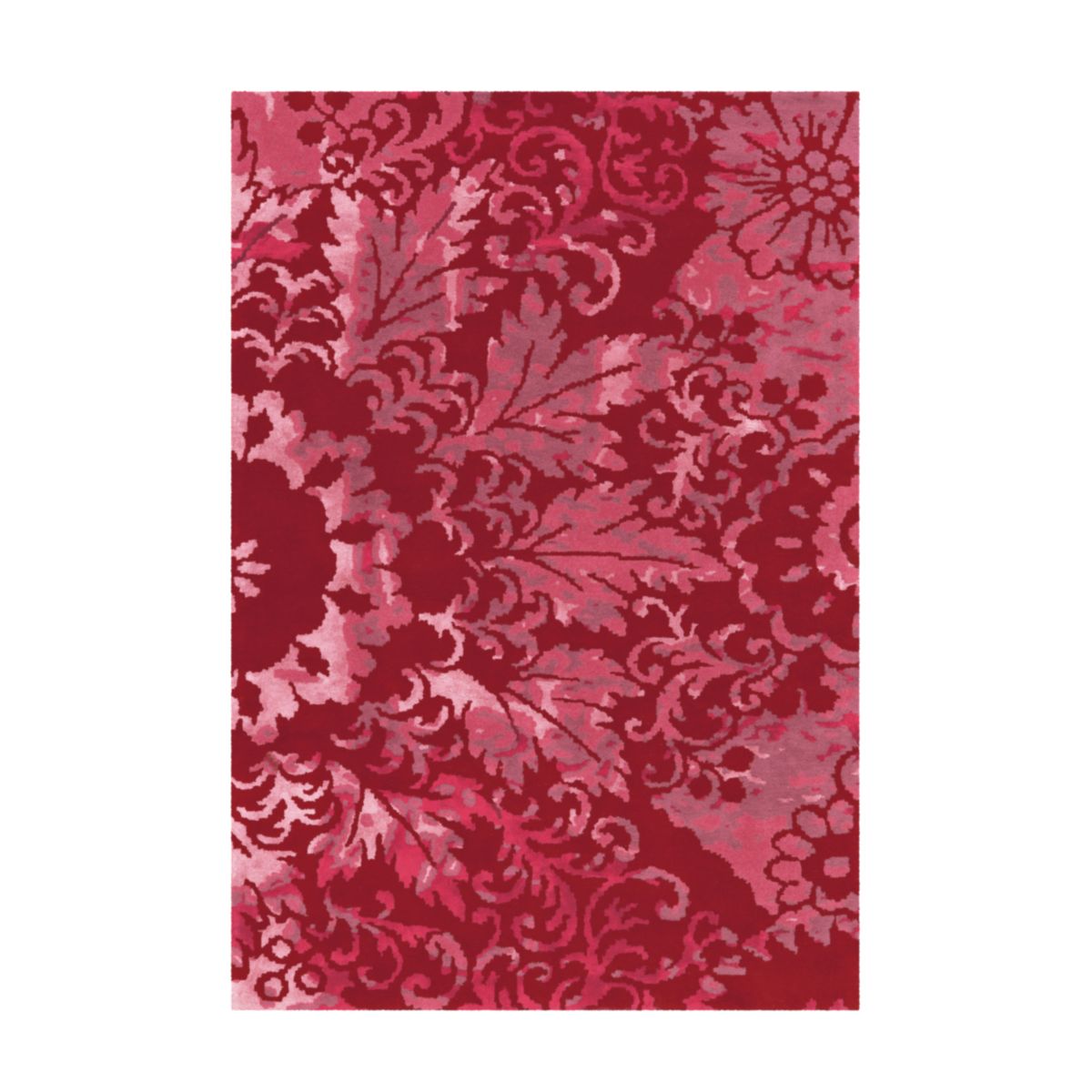 Satin 8061 Rot 170cm x 240cm