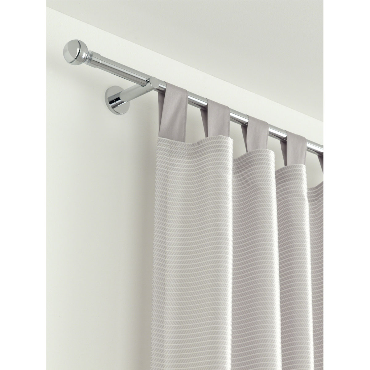 Gardinia Gardinenstange Chicago 200 cm Durchmesser 20 mm chrom Bild 5