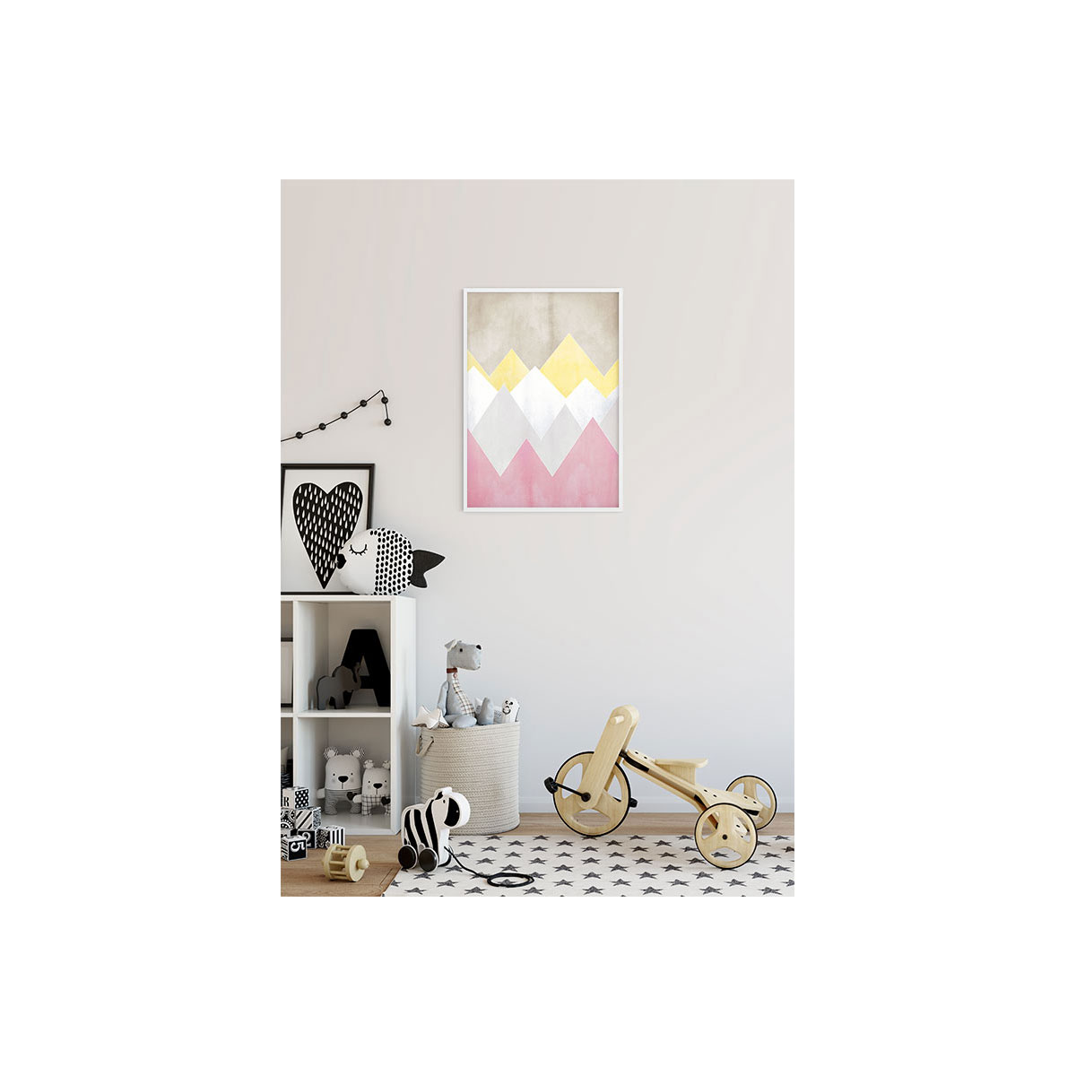 Komar  Wandbild Sunrise Mountain Spring 30x40 cm Bild 5