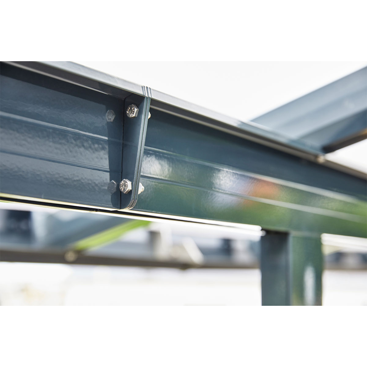 gutta Terrassenüberdachung Standard anthrazit 426 x 406 cm Bild 9