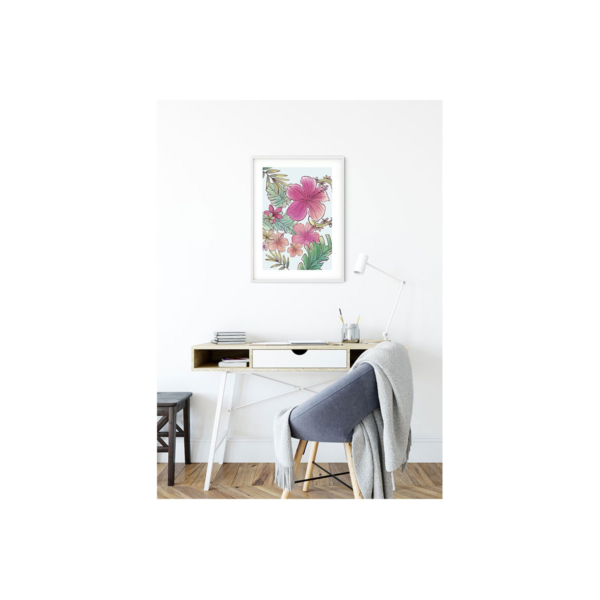 Komar  Wandbild Ariel Flowers 50x70 cm Bild 6