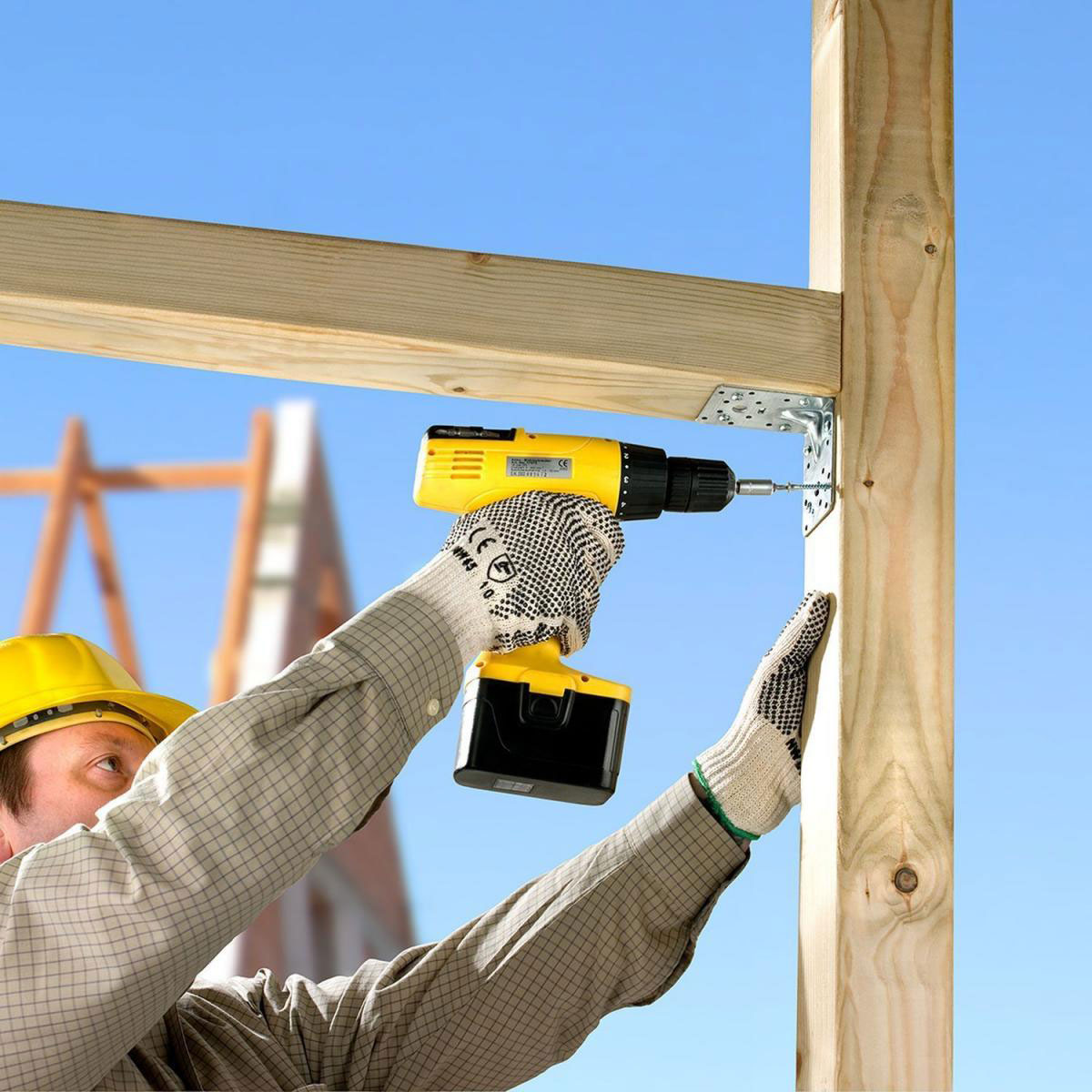 Connex Holzverbinderschrauben vz 5 x 40 mm Bild 2