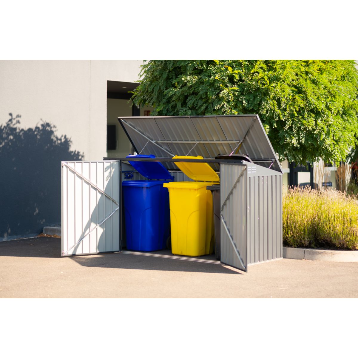 Westmann Mülltonnenbox 73 100x235,5x131 cm Bild 3