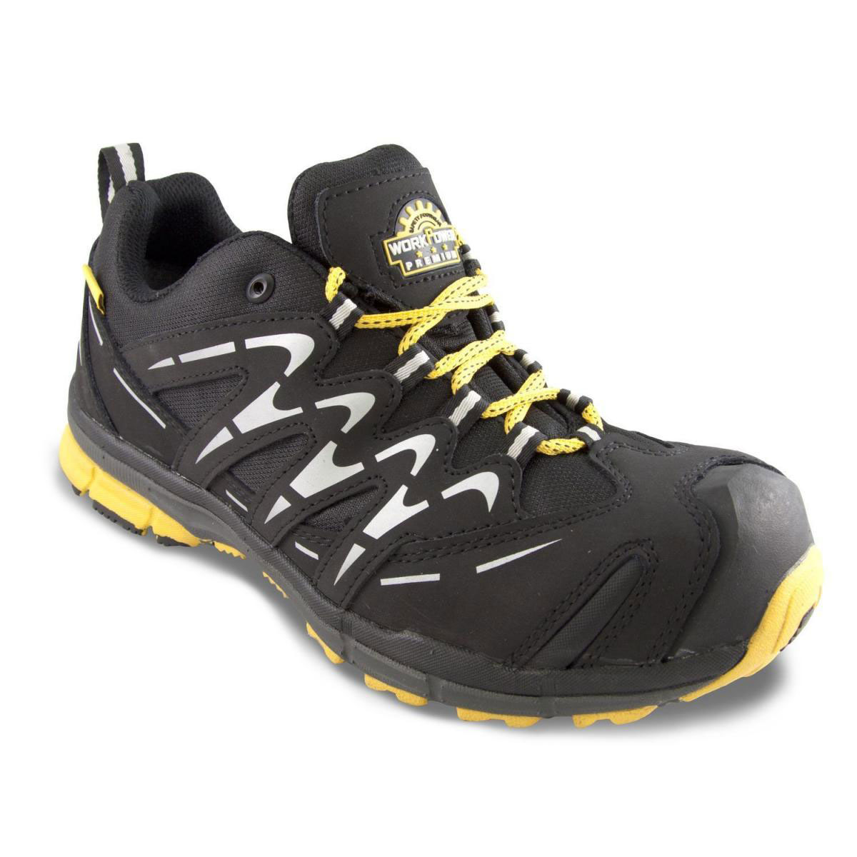 Sicherheitshalbschuh S1P schwarz-silber Größe  Bild 2