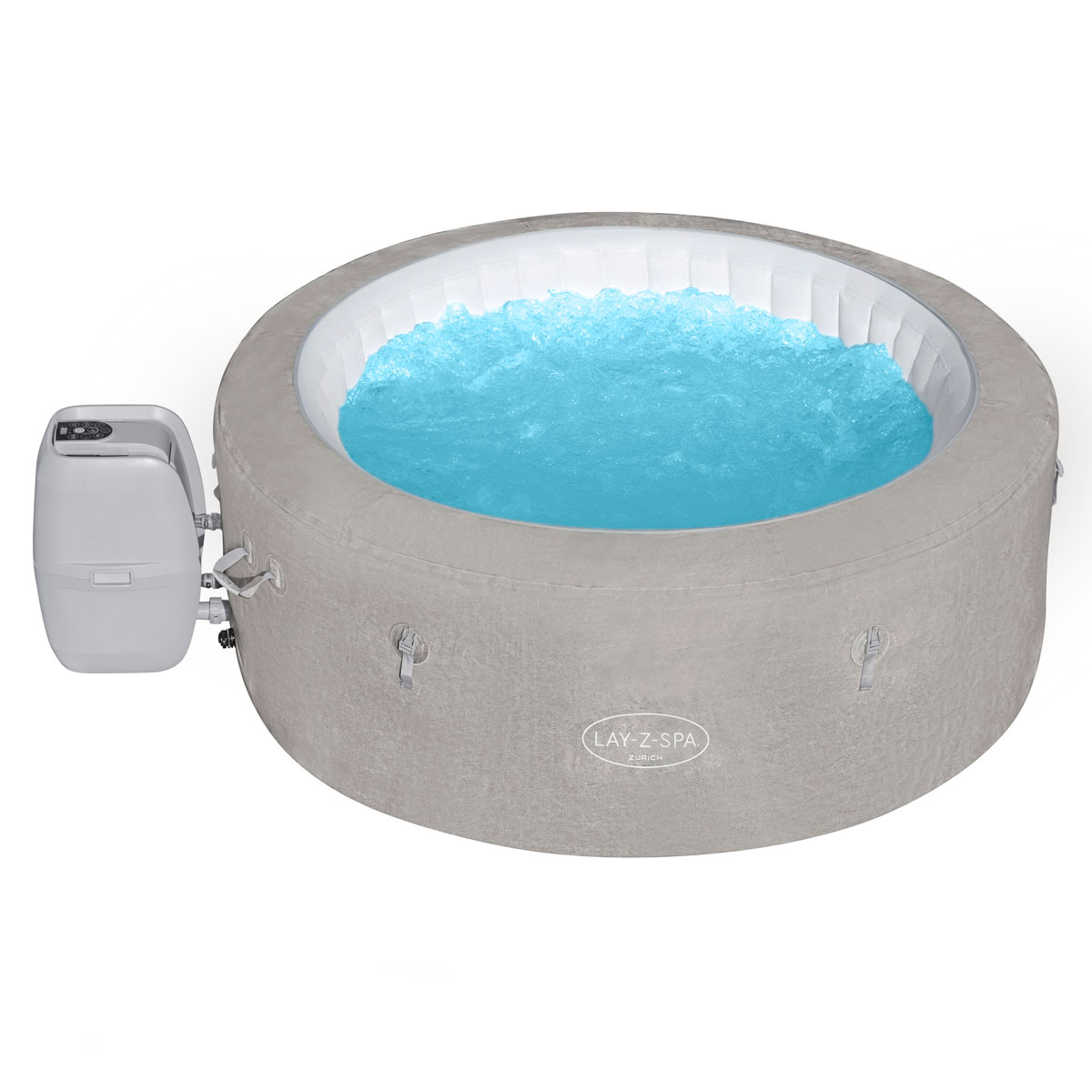 Bestway LAY-Z-SPA ECO-Whirlpool Zurich AirJet Durchmesser 180 x 66 cm Bild 1