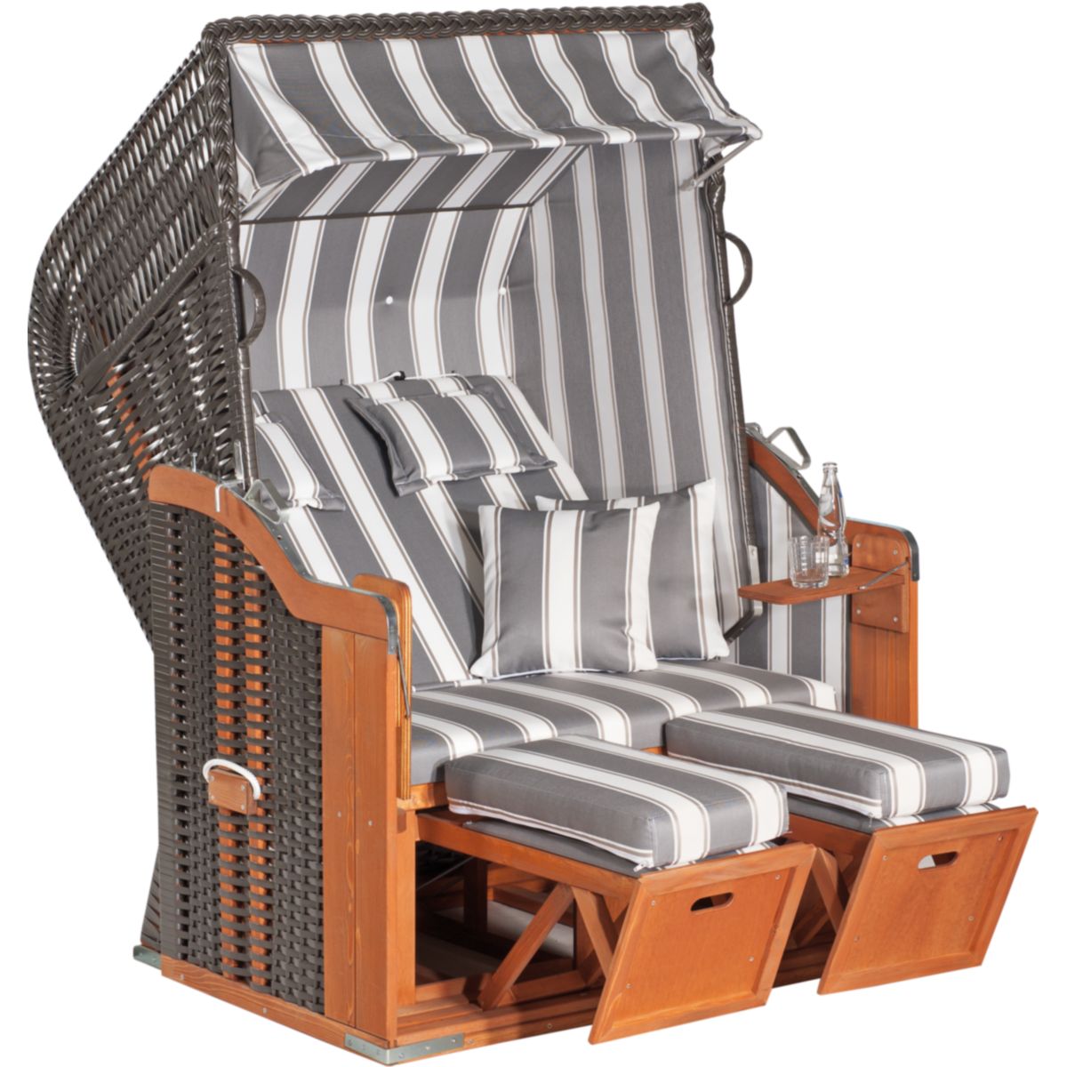 SunnySmart Strandkorb Rustikal 250Plus 2S 1214