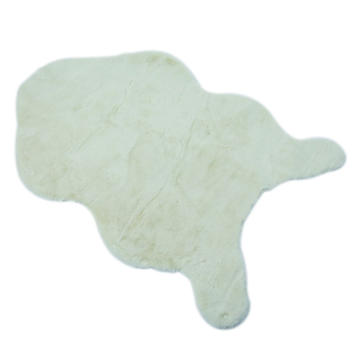 Vincent Kunstfell 80 x 120 cm naturweiß