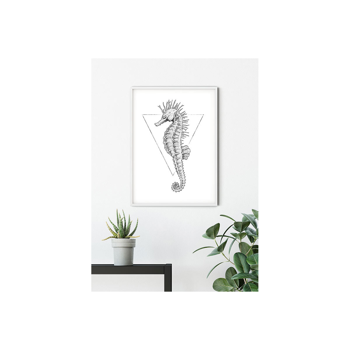 Komar  Wandbild Sea Horse White 30x40 cm Bild 7