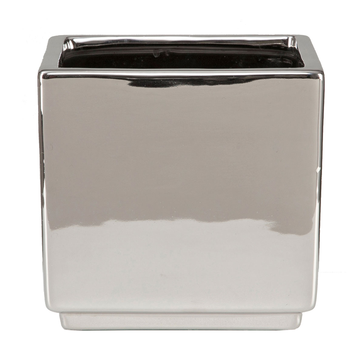 Scheurich Übertopf Mirror 994 18 cm silber