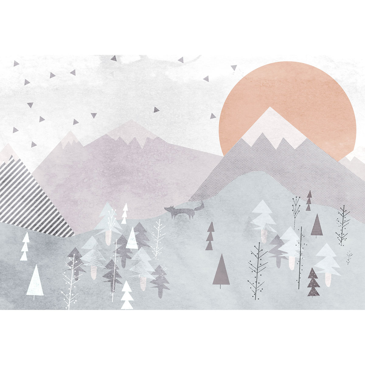 Komar  Vlies Fototapete Fox Journey 400x280 cm Bild 2