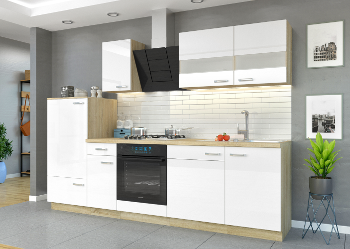 Moderne helle Küche