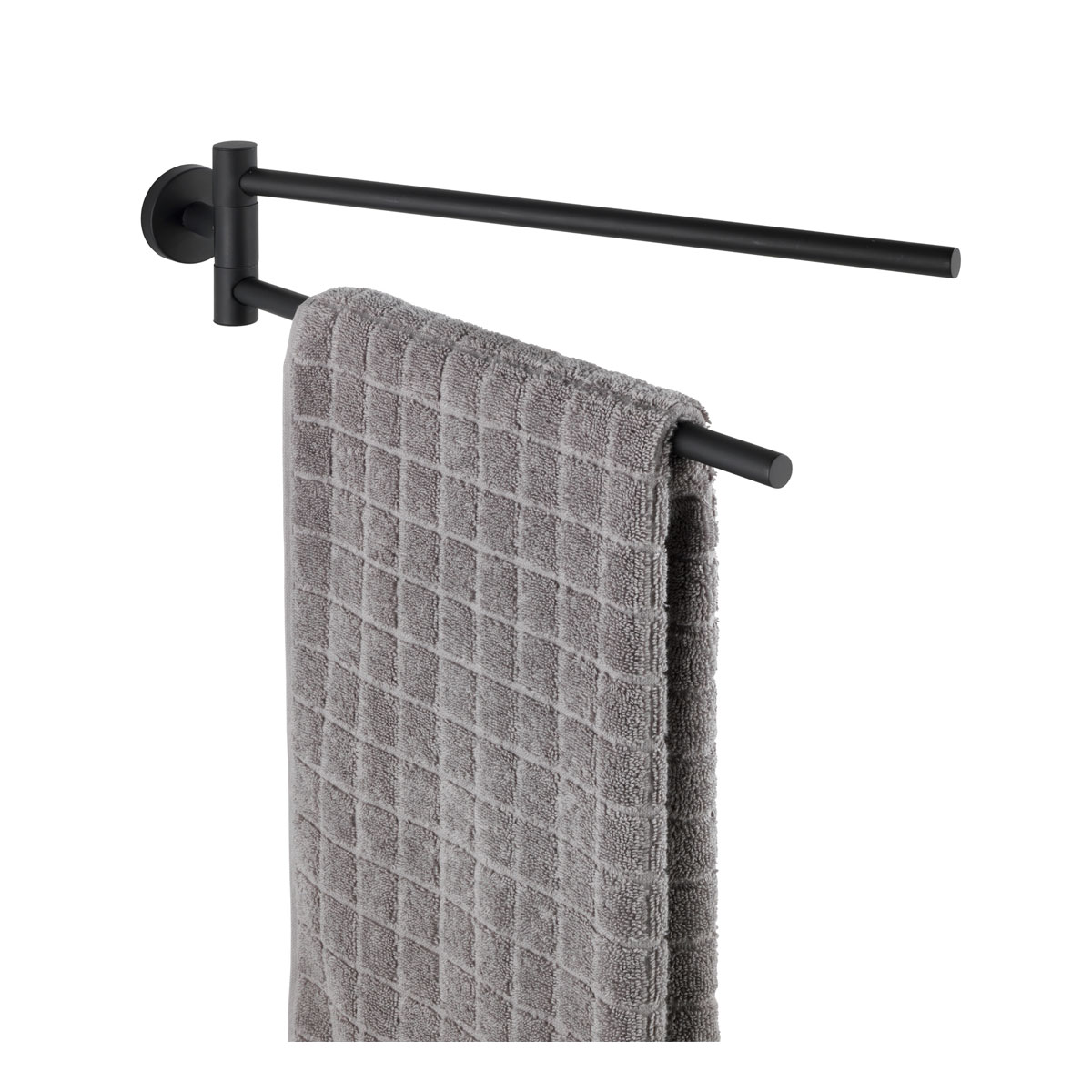 Wenko Handtuchhalter Bosio schwarz Bild 3