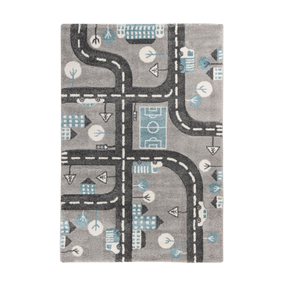 Kinderzimmerteppich „Australia - Marree“, silber