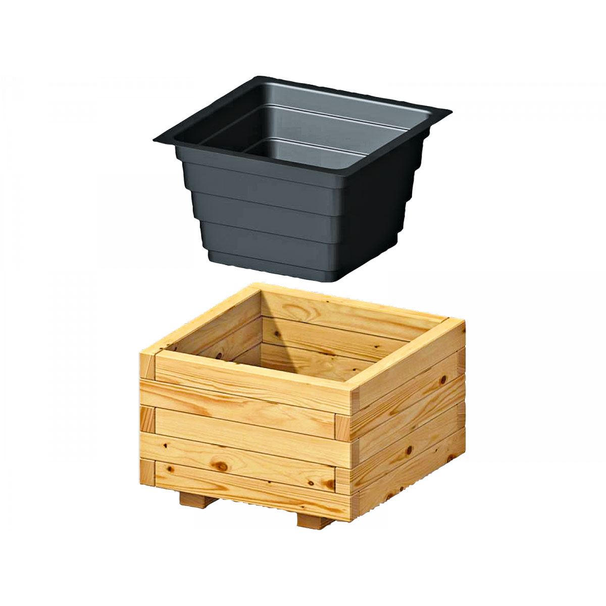 Pflanzkasten Cora 60 x 60 ohne Einsatz